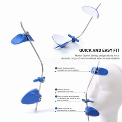 Dental Orthodontic Adjustable Reverse Pull Headgear Facial Mascara Blue