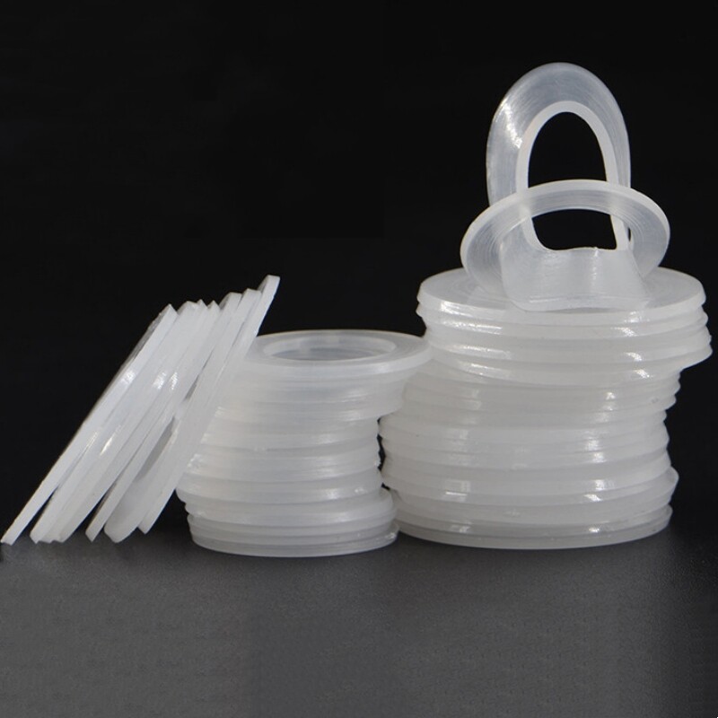 PE Nylon Transparent Flat Washer Soft Plastic Insulation Gasket M2M3M4M5M6M8-M22