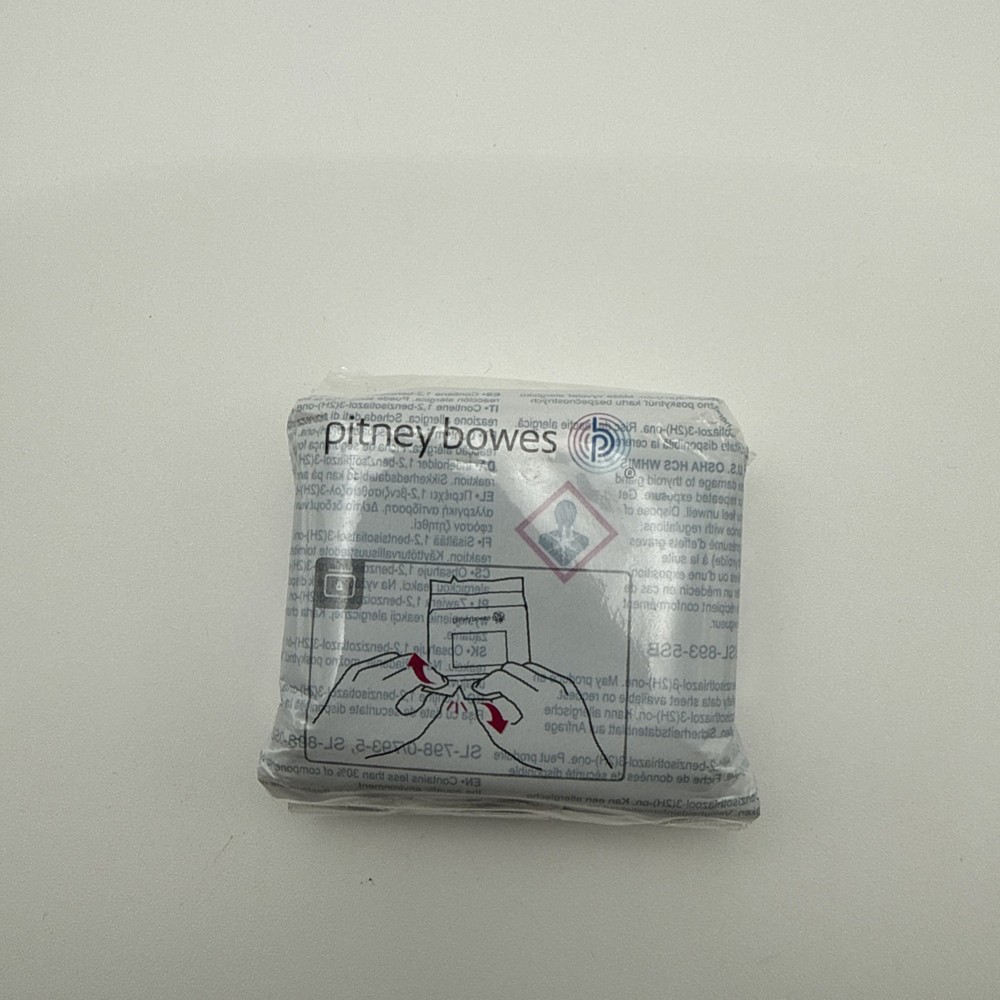 Pitney Bowes SL-798-0 Red Ink Cartridge for SendPro C/+ OEM