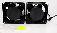 NMB-MAT AXIAL FANS 115V 2600/3050R/MIN 50/60HZ 0-16/0.25W 3115FS **LOT OF 2**
