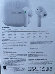 Timekettle M3 Language Translator Earbuds – Online/Offline Translation