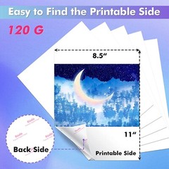 Koala 120g Sublimation Paper 13×19 120 Sheets Inkjet Heat Transfer Cotton Poly