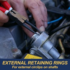 10 Pcs Internal Retaining Rings, 62mm Manganese Steel C-Clip Snap Ring
