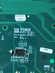 York 031-02497-001 rev A Plug In I/O BOM ECO2