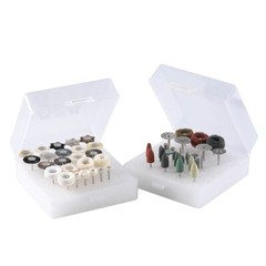 AZDENT Dental Lab Polishing Diamond Burs Kit 2.35mm For Ceramics Porcelain