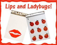 10×13 Poly Mailers, Bees, Flag, Lips, Bugs,Quality Flat Shipping Envelopes Bags!