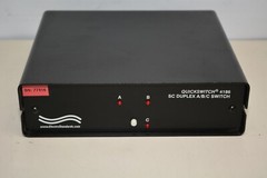 Electro Standards QuickSwitch 4186 Fiber Optic SC Duplex A/B/C Switch #W1634