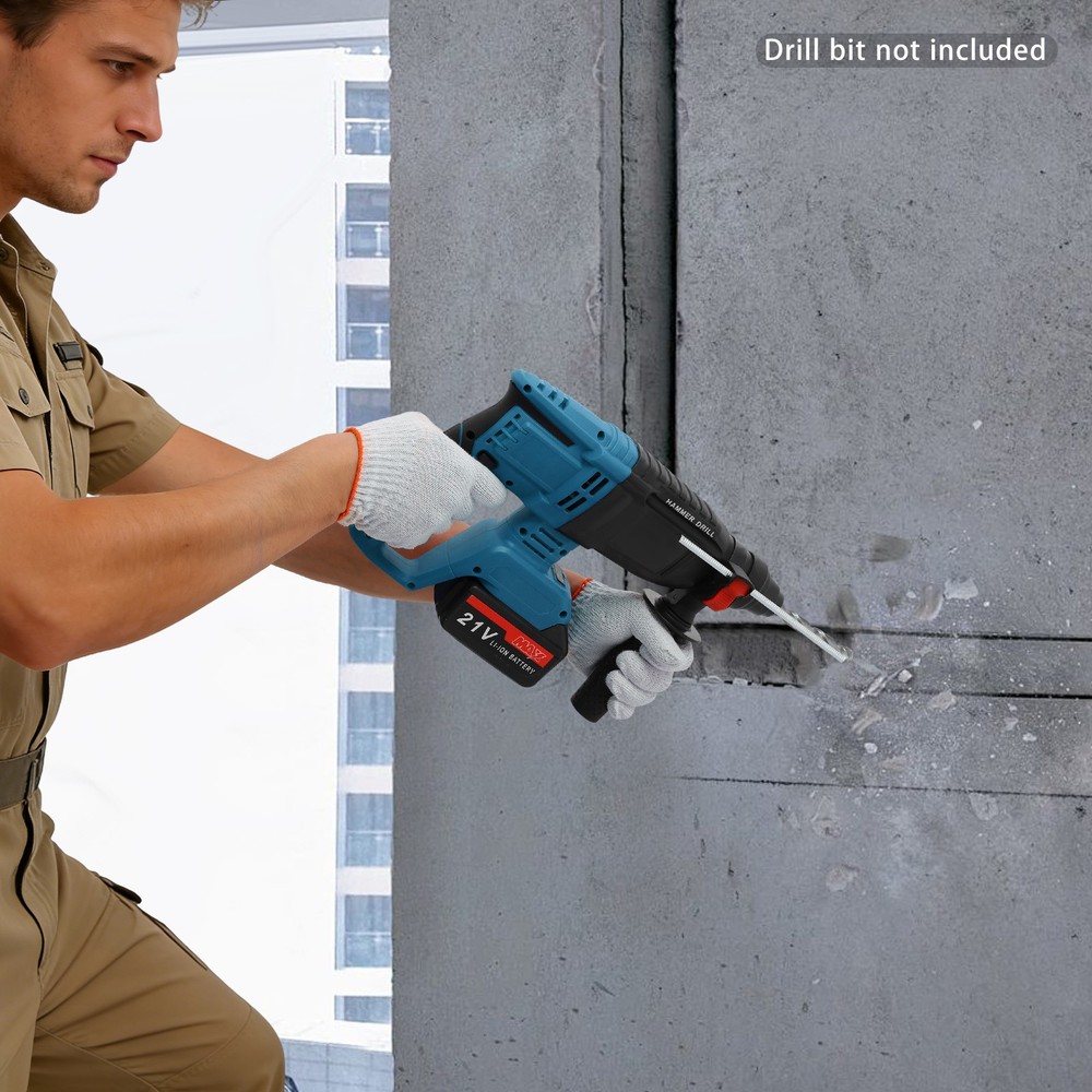 Battery powered Hammer Drill Brushless Motor Hammer Drill for wood,cement,metal