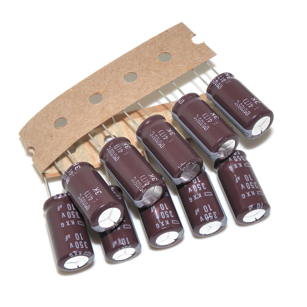 For 10x 10UF 350V NCC Electrolytic Capacitors 350V10UF 10×20 mm