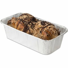 2 Lb Disposable Aluminum Loaf Pan With No Lids 100% recyclable 8.5″ X 4.5″ X2.5″