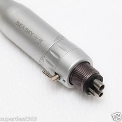 NSK Style Dental Low Speed Contra Angle Handpiece Latch + E-type Air Motor 4Hole