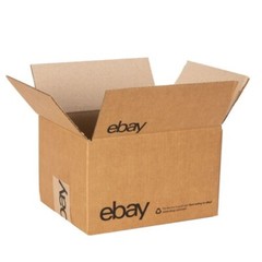 eBay-Branded Boxes With Black Color Logo 8″ x 6″ x 4″ FREE SHIPPING