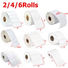 Direct Thermal Shipping Label For Zebra Printer 4×6 2×2 3×2 4×3 3×1 2.25×1.25