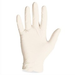 Ambitex Powder Free Latex Rubber Gloves MEDIUM (10 boxes / 1 Case/ 1000 Gloves)