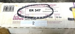 12.9 Pounds ER347 Stainless Steel TIG Weld Rod 3/32″ 36″ long Inch AWS A5.9