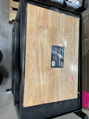 Choice 24″ x 16″ x 1 3/4″ Wood Cutting Board with Squared Edges.