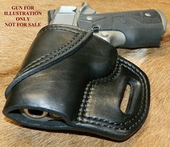 Gary Cs Leather Avenger Left Hand OWB HOLSTER for Colt 1911 Defender 3″ & clones
