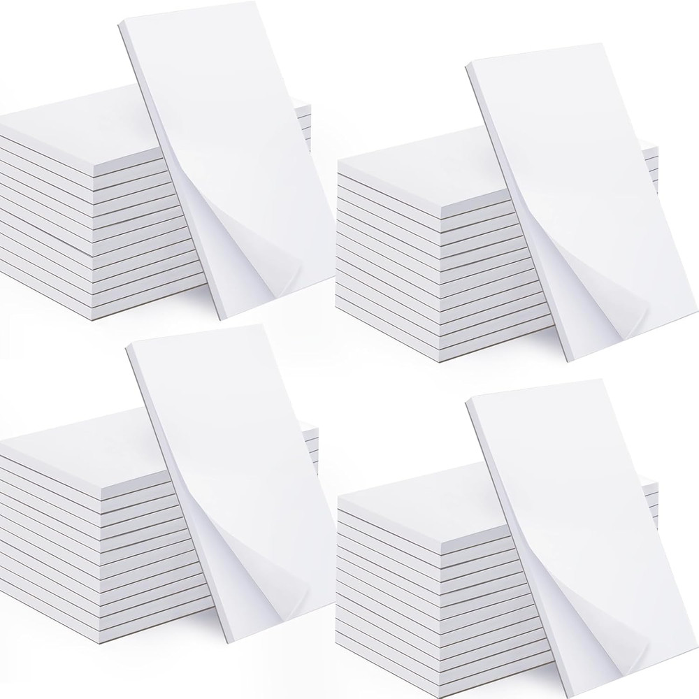 50 Pack Note Pads 3X5 In, Small Notepad Writing Pads, 50 Sheets per Memo Scratch