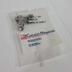 10-Pack Chicago Miniature 330 Miniature Light BULB Lamp 14.0V .08A
