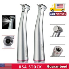 Dental 1:5 Increasing Contra Angle LED Optic Handpiece Fit NSK Electric Motor OR
