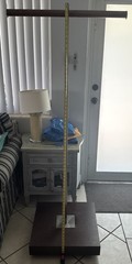 360 Turn Clothing Rack Heavy Duty 4 Adjustable Heights 55” To 6’