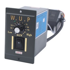 200W 110V AC Gear Motor Electric Variable with Speed Controller Single-phase 20K