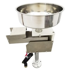 Automatic Disc Vibration Feeder Small Circular Vibrating Disk Feeding Silo 110V