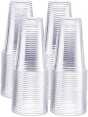 20 Oz Clear Plastic Cups PET Disposable Cold Cups for All Kinds of Beverages