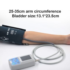 Ambulatory Blood Pressure Monitor 24 Hours NIBP Holter Software 2 BP cuffs Large