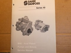 Sauer Danfoss M46 Series 40 Axial Piston Pump and Motor Service Manual