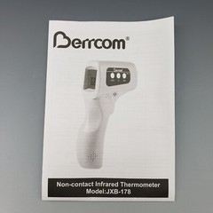 Berrcom JXB-178 Non-Contact Handheld Infrared Forehead Thermometer Surface Temp.