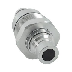 373-6967 Male Flat Face Coupler Compatible For Caterpillar 226D 262D 279D 299D