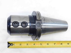 CAT50 TECHNIKS 25mm I.D. SOLID END MILL TOOL HOLDER 25.0 4″ PROJ. CAT50XSLN25-4″