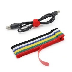Reusable 10-100Pcs Hook and Loop Cable Ties Fastening Organizer DIY Cord Straps●
