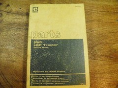 CAT Caterpillar D6D TRACTOR PARTS MANUAL BOOK 32X1-UP