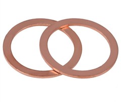 Copper Sealing Washers Gasket Rings Flat Seal Washer M3 M4 M5 M6 M8 M10- M60
