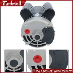 Findmall Electric Motor 3HP SPL 3450RPM 56 Frame 1Phase 115-230Volt