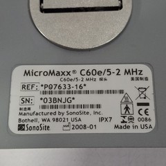 Sonosite MicroMaxx C60e/5-2 MHz Curved Array Transducer