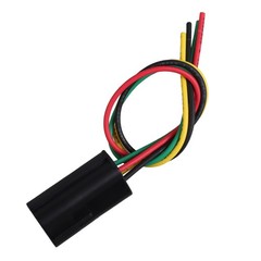 New Waterproof 4 Pin Electrical 1.8mm Wire Connector Plug 6″ Assembled for car