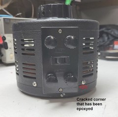 Matsunaga SD-1310 Variac 0-130V Slide Regulator, Fully Restored. See Video!
