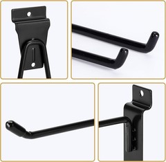 Heavy-Duty Slatwall Baskets & Hooks Slatwall Accessories Standard Slatwall