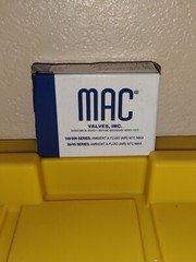 RAM SOLUTIONS MAC 9000-001 ESG 24VDC 1.8 WATTS 120 PSI 36A-AAB-JDE0-2JM NEW