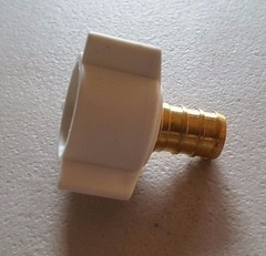 20 Pcs. 1/2″ Pex X 1/2″ Female Swivel Adapter, 1/2″ Pex Female Swivel 25-2-1=20