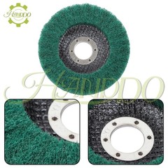 10 Pcs 4-1/2″ Scour Flap Discs 180 & 320 Grit Sanding Discs for Angle Grinder