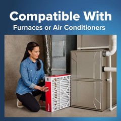 Filtrete 20x20x4 AC Furnace Air Filter, MPR 1000, MERV 11, Fits Honeywell, Al…