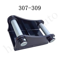 For CAT 307,308 and 309Mini Excavator bucket ears Weld base plate and 50mm pins