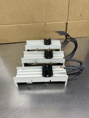 Lot Of 3 Siemens 8US1 261-5FM08 Busbar Adapter 3 Pole Made In Germany