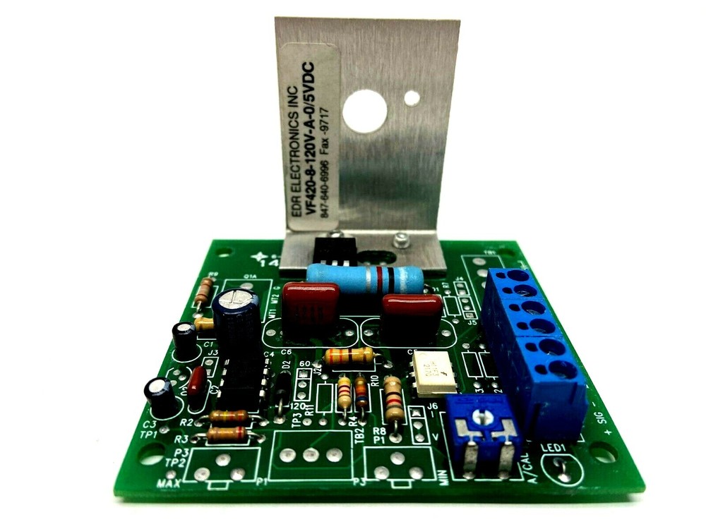 EDR Electronics VF420-8-120V-A-0/5VDC Vibratory Bowl Feeder Control 50/60Hz