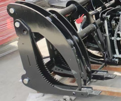 Pre-Sale Heavy-Duty 72” Root Rake Clam Grapple Attachment Fits Skid Steer