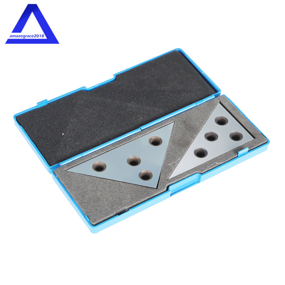 2Pack 4 Holes 45 45 90 Degree Angle Blocks 30 60 90 Degree Angle Machinist Plate